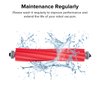 roborock Rubber Main Brush Q Revo,S7 Max Ultra, S7, S7+,S7 Max Ultra, S7 MaxV, S7 MaxV Plus, S7 MaxV Ultra, Q7, Q7+, Q7 Max, Q7 Max+ Robot Vacuum Cleaner Roller Brush Replacement Parts