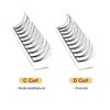 Volume Lash Extensions 4D 0.07mm C Curl 8mm Short Stem Premade Fans Soft|Optinal 3D|4D|5D|6D|7D|8D 0.07/0.10mm C/D 8-20mm Mix-9-16mm 12-15mm 8-15mm|(4D 0.07C 8mm)