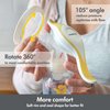 Medela Manual breast pump with Flex Shields Harmony Single Hand for More Comfort and Expressing More Milk