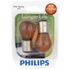 Philips Automotive Lighting 1157NALLB2 LongerLife Miniature Bulb, 2 Pack