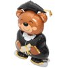 DEARMAMY Bear Balloons Graduation Foil Balloons Bear Shaped Animal Balloons Graduation Cap Balloon Congrats Grad Bear Balloons Graduation Party Decorations Supplies