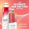 Olay Age Defying & Hydrating Body Lotion for Women with Niacinamide, 24hr Moisturizing, Vitamin E & Vitamin B3 Complex, Fast Absorbing Formula, 17 fl oz