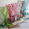 150pcs 5"x8""Polka Dot" Gift Cello Bag (6 Colors) + Twist Ties