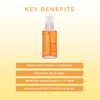 Fanola Nourishing Restructuring Fluid Crystals Hair Serum Detangles, Adds Shine, And Prevents Split Ends For Curly, Frizzy And Permed Hair 3.38oz