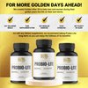Golden After 50 Probio-Lite - for Gut Health and Digestion Support - Probiotics for Men and Women - 30 Gelatin Capsules - Probiotics for Occasional Heartburn, Gas, Indigestion