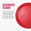 KONG Flyer - Durable Dog Toy for Outdoor Playtime - Natural Rubber Flying Disc, Dog Toy for Fetch - Safer Disc for Healthy Activity - for Small Dogs (Pack of 2)