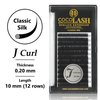 COCO Honey Lash Eyelash Extensions, Classic J Curl [0.20mm], Faux Mink Individual Lash Extensions (Length: 10mm)