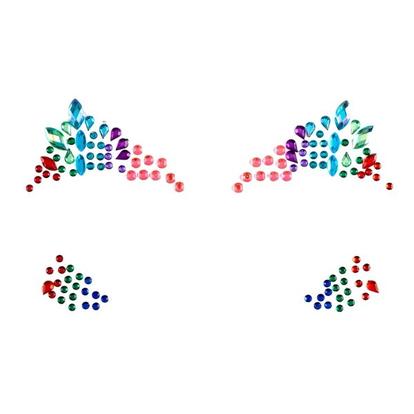 PaintLab Eye Gems, Self-Adhesive Rhinestones for Makeup, Face Jewels for Beginners, Kids, Teens, and Women, Ethereal