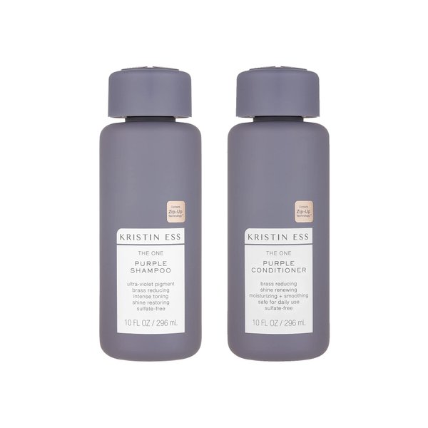 Kristin Ess The One Purple Shampoo and Conditioner Set, 10 fl. oz. each