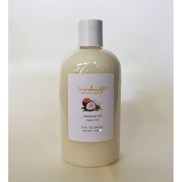 COCONUT OIL 76 DEGREE COLD PRESSED 100% PURE 24OZ (2X12OZ)