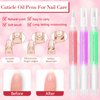Vetory 15Pcs Cuticle Oil Pen, Nail Cuticle Oils Nutrition Pen,15 Fruity Smell Cuticle Revitalizer Oil for Nail Care Repair,5ML Nail Oil Pen for Nail Growth Treatment Moisturizing Nourish Cuticle Nail