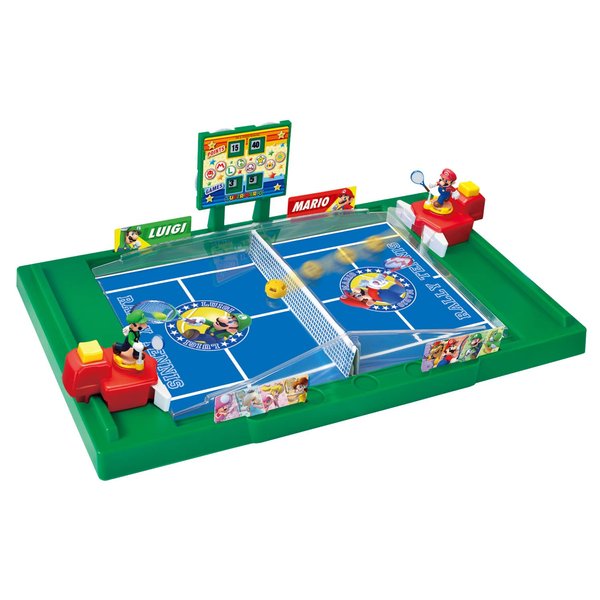 EPOCH Games Super Mario Rally Tennis, Tabletop Skill and Action Game