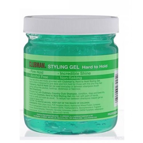 Pinaud Clubman Styling Gel Hard To Hold 16 oz