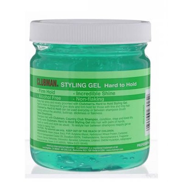 Pinaud Clubman Styling Gel Hard To Hold 16 oz