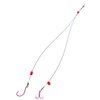 Lakco TU10ST Double Pike Tip-Up Leader One 3/0 Single and 1 1/0 Treble Hooks