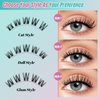 DIY Lash Extension Kit 144PCS Eyelash Clusters Individual Lashes Extensions Kits With Cluster Lashes Wispy,Lash Bond & Seal, Lash Remover,Applicator at Home Lash Extensions Kit(SMH,C-Mix8-16mm kit)