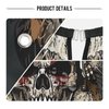 ALAZA Indian Tribal Skull Barber Cape for Men Women, Waterproof Haircut Apron Beard Shaving Bib Hair Cutting Cloth 55 x 65 Inch