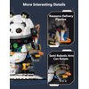 CuteWheat Space Panda Astronaut Building Sets，Impressive Cool&Cute Animals Panda Display Model Toy ，Space Toys Sets for Gift Giving Adults Kids Boys Girls (829 Pieces)