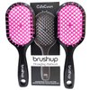 Brushup-Wet & Dry Vented Detangling Hair Brush,SmoothGlide Detangling Hair Brush- Gentle Haircare for Tangle-Free Locks, Cherry Blossom