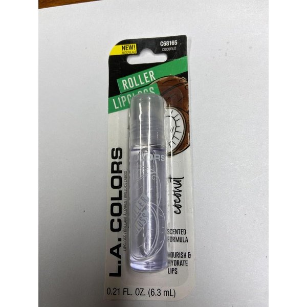 L.A. COLORS Roller Lip Gloss C68165 Coconut
