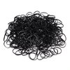 Multi Candy Color Baby Girl's Kids Hair Holder Hair Tie Elastic Rubber Bands (hr_1000_black)