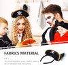 FRCOLOR Pirate Costume Accessories Pirate Hat Headband Halloween Skull Pirate Headband Headpiece Halloween Pirate Theme Party Costume Accessories for Cosplay Pirate Party Supplies