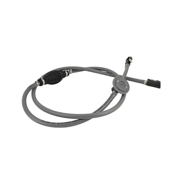 Attwood Universal Fuel Line Assembly Kit with Fuel Demand Valve, 12-Feet x 3/8-Inch
