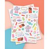 xo, Fetti Candy Party Temporary Tattoos - 72 Iridescent Styles | Dessert Birthday Decorations, Valentine's Day Theme Party Favors, Baby Shower Supplies, Vday Candy Gift, Home Activity