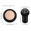 SuperThinker Mushroom Head Air Cushion CC Cream, BB Cream Face Makeup Foundation for Mature Skin Moisturizing Concealer Brighten Long-Lasting, Even Skin Tone for All Skin Types