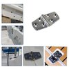 Ayunwei 3’’ x 1.5’’ Boat Hinge 316 Stainless Steel Boat Hatch Hinges Marine Grade Door Hinges for Boats, Cabinet, Hatch, RVs of 2 pcs