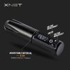 Xnet Wireless Tattoo Machine - Coreless Motor Cartridge Battery Pen 1950mAh Digital LED Display Power Supply Tattoo Kit Permanent Makeup Equipment for Professionals Tattoo Artists