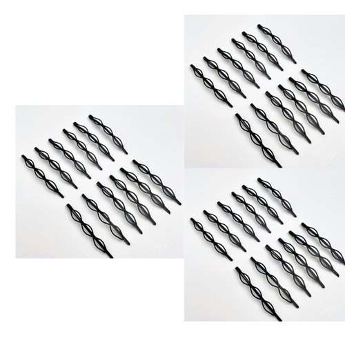 36Pcs Black Vintage Hair Pins Mini Bobby Pins Fashion BB Clip Invisible Bangs Clip Small Bobby Pins for Women and Girls Decorative Wedding Dainty Hair Pins Hair Accessories