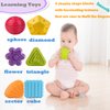 MINGKIDS Montessori Toys for 1 Year Old,Baby Sorter Toy 6 Pcs Multi Sensory Shape, Toddler Developmental Learning Toys Birthday Gifts,Baby Toys 6-12-18 Months