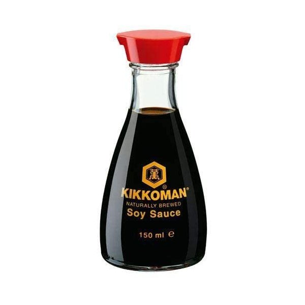 Kikkoman Soy Sauce in Dispenser, 5 Fl Oz (Pack of 2)