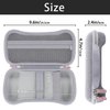 khanka Hard Travel Case Replacement for Anbernic RG556 Retro Handheld Game Console,Case Only. (Grey)