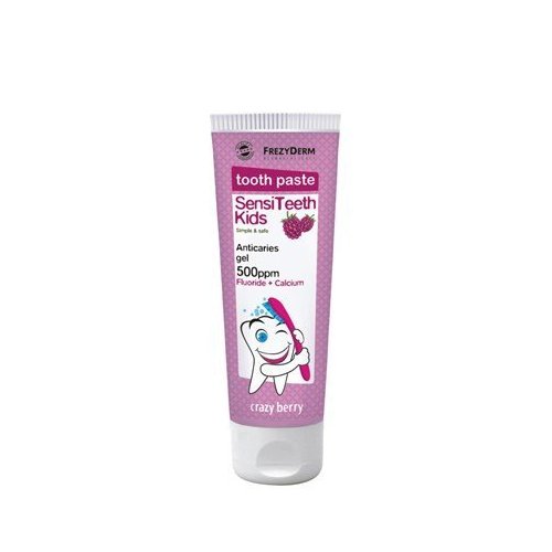 FREZYDERM ORAL HYGIENE SENSITEETH KIDS TOOTHPASTE 500ppm 50ml by FrezyDerm