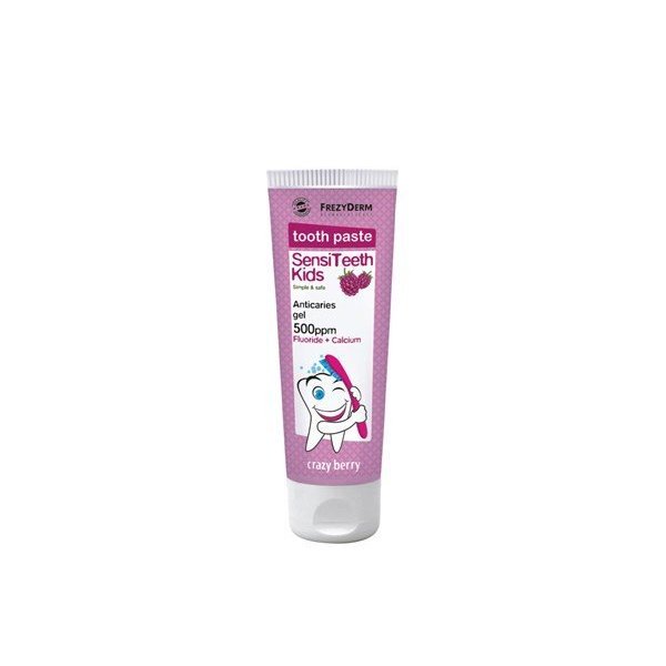 FREZYDERM ORAL HYGIENE SENSITEETH KIDS TOOTHPASTE 500ppm 50ml by FrezyDerm