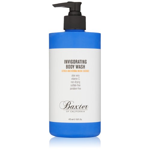Baxter of California Invigorating Body Wash for Men | Citrus and Herbal Musk Essence | All Skin Types | 16 oz