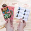 LYINGFISH Tarot Cards Pink Tarot Cards with Guide Book Waterproof and Wrinkle Resistant Tarot Gold Foil Tarot Cards for Beginners Pink Tarot Deck Tarot Cards with Meanings on Them Gold Tarot Cards
