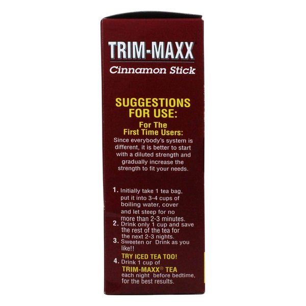 Body Breakthrough Trim-Maxx Herbal Dieter's Tea Cinnamon Stick - 70 Tea Bags, 4.94 oz