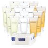 SLequipo 4-IN-1 Hotel Toiletries Bulk Set (20PCS) 4-Piece Set: 5 Hotel Bar Soap 0.5oz, 5 Hotel Shampoo, 5 Conditioner Travel Size, 5 Hotel Body Lotion - Bulk Mini Guest Amenities