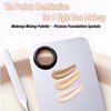 Banugo Korean Makeup Spatula, Picasso Makeup Spatula Korean, Foundation Spatula Korean, Professional Korean Spatula and Makeup Mixing Palette (Rectangle)