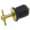 SeaSense Twist Drain Plug (Brass, 1- Inch)