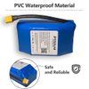 JPOSolar 36v Lithium Battery 36 Volt 4.4ah 4400mah Battery with XT60 Plug Configuration 10S2P. with 6 Months Warranty by Factory. Made in USA