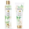 Pantene Sulfate Free Shampoo and Conditioner Set, Volumizing Shampoo and Conditioner for Fine or Flat hair with Bamboo, Safe for Color Treated Hair, Nutrient Blends, 9.6 oz and 8.0 oz