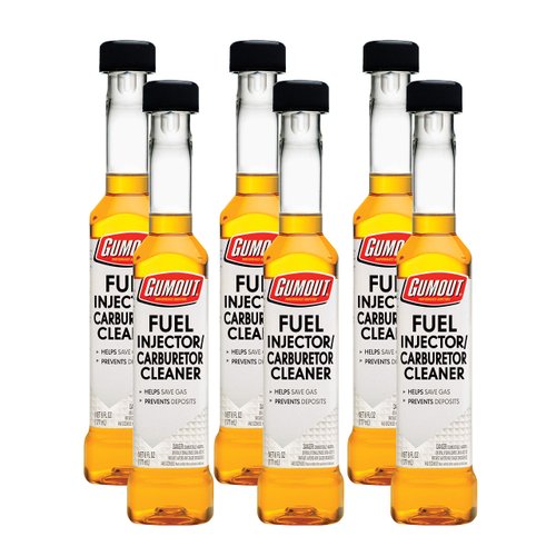 Gumout 510021W-6PK Fuel Injector & Carburetor Cleaner, 6 oz. (Pack of 6)