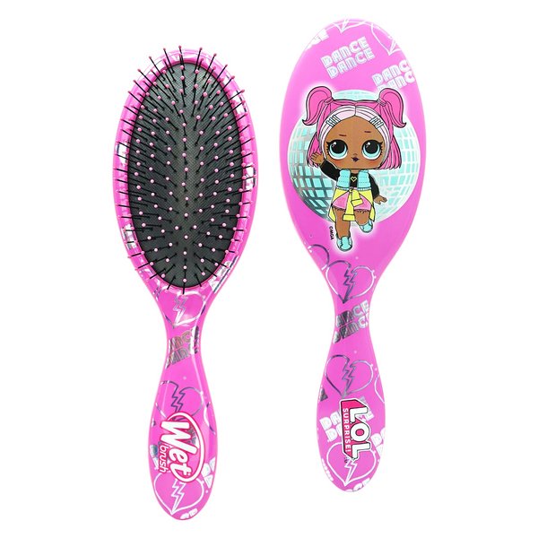 Wet Brush Lol Dolls Original Detangler Brush, VRQT, Ultra-Soft IntelliFlex Bristles Glide Through Tangles with Ease, Pain Free Comb for Women, Men, Boys and Girls