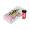 EdisonBright 12 Pack SureFire CR123A Lithium Batteries (Made in USA) SF123A BBX3 Battery Carry case Bundle