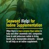 New Iodine Supplement - 500 caps - Organic Iodine Amino Acid Chelate - Small Caps - Vegan - Gluten Free