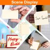 50 Sheets Thick Cardstock, 250GSM Blank Cardstock for Invitations, for DIY Projects, Greeting Card Making, Printing, Postcards, Photos (Cream, 5x7 inches)